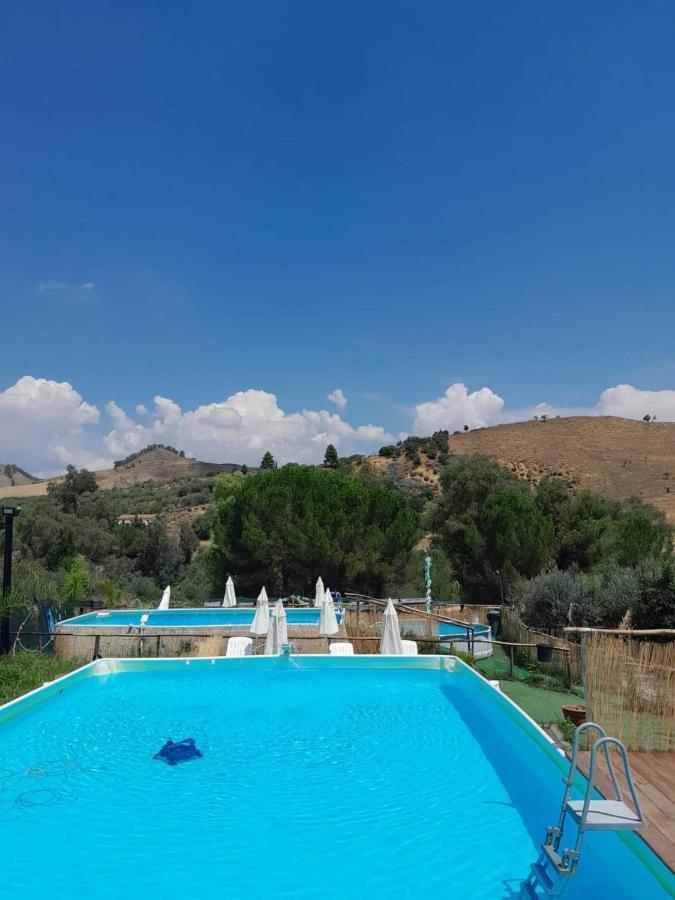 Villa Parco Morello Piano Terra Villarosa Екстер'єр фото